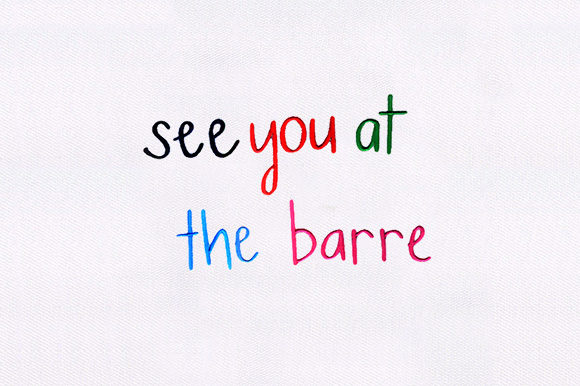 A Ballet-Sweet Embroidery Design for Meaningful Gifts