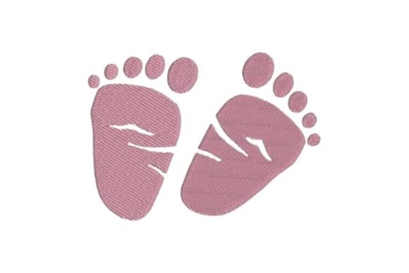 A Crafted Review of the Baby Feet Embroidery Design
