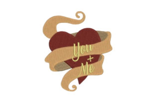 A Designer's Look at the Heart with Ribbon You Me Embroidery