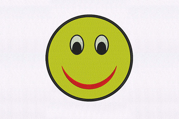 A Designer’s Review of the Yellow Smiling Emoji Embroidery Design
