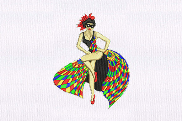 A Review of the Skirt Flailing Dancer Embroidery Design