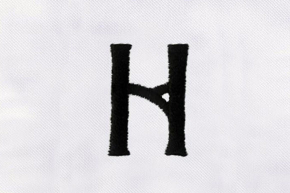 A Sweet & Soft Review of Font H Design for Personalized Embroidery