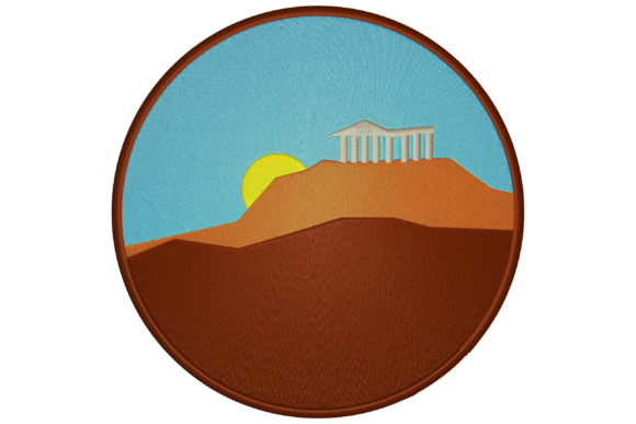 Embroidery Designer's Review of Athens Landscape for Holiday Collections