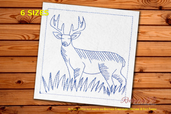 Evaluating a Forest Embroidery Design for Boutique Sweatshirts
