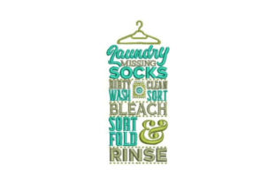 Evaluating the Laundry Room Subway Art Hanger Embroidery Design