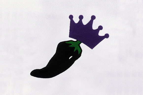 King Chili: A Spicy Embroidery Charm for Personalized Gifts
